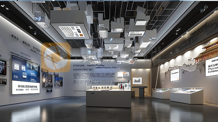 干細胞生物醫藥展廳設計